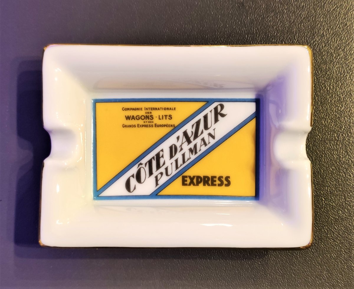 Wagons Lits Diffusion – cendrier petit modèle « Côte d’Azur Pullman Express »