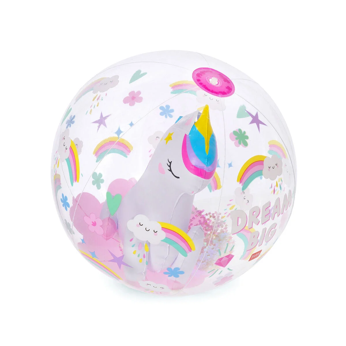 BALLON DE PLAGE GONFLABLE LICORNE LEGAMI