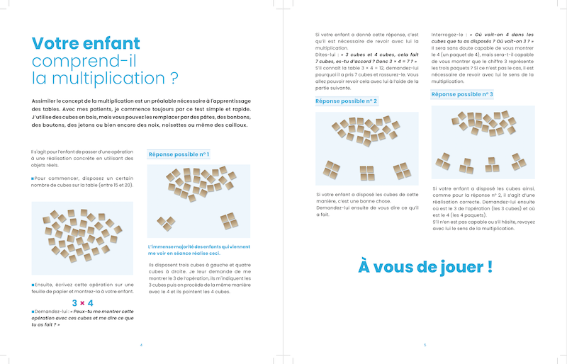 Livre d’apprentissage des tables de multiplication – Image 2
