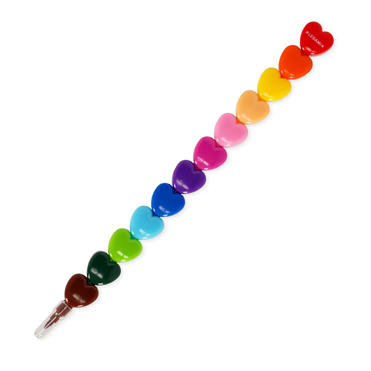 12 CRAYONS EMPILABLES LOVE