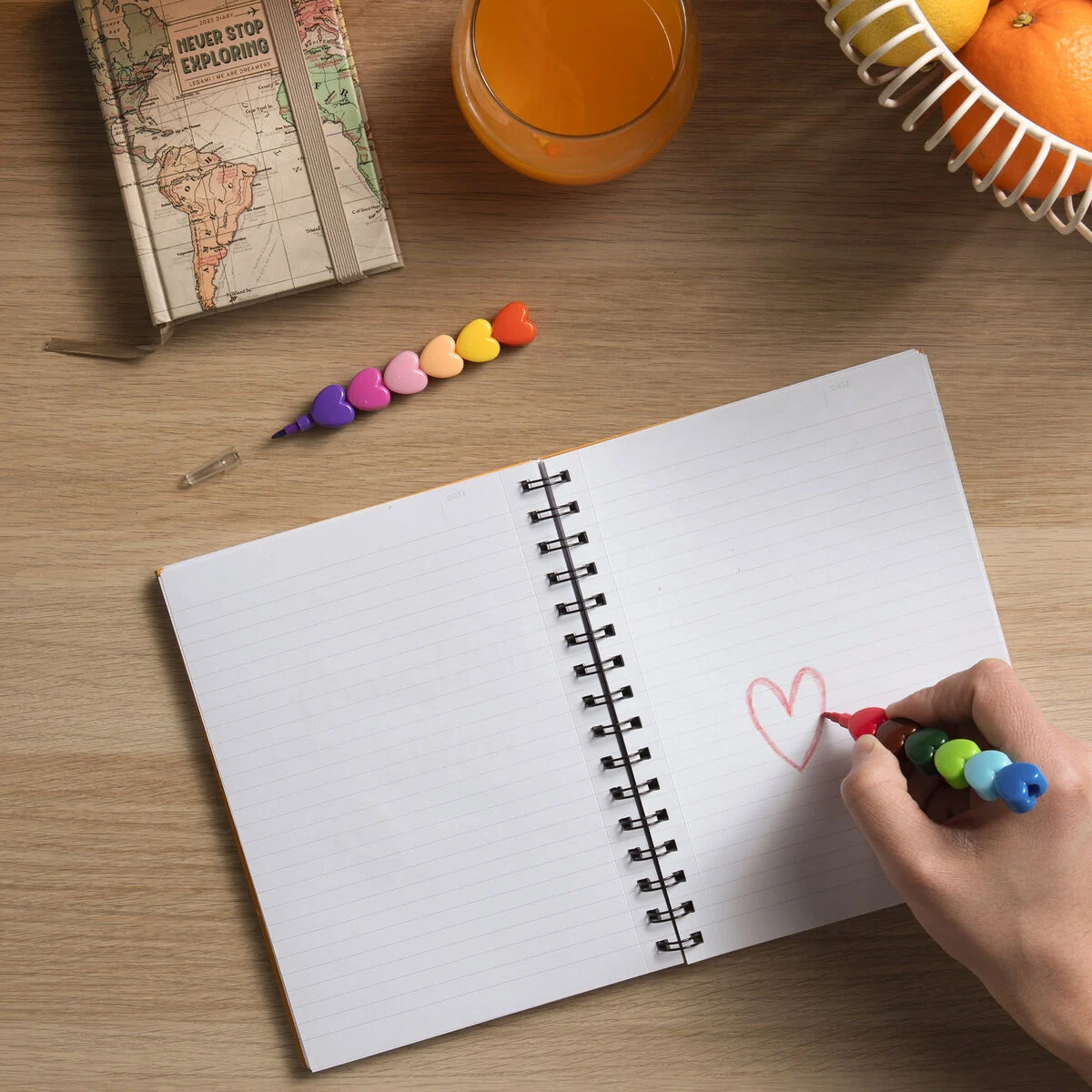 12 CRAYONS EMPILABLES LOVE – Image 5