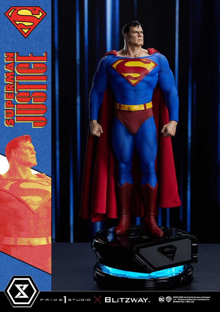 DC COMICS – Statuette 1/4 Premium Masterline Series Superman Justice Comics 57 cm – Image 2