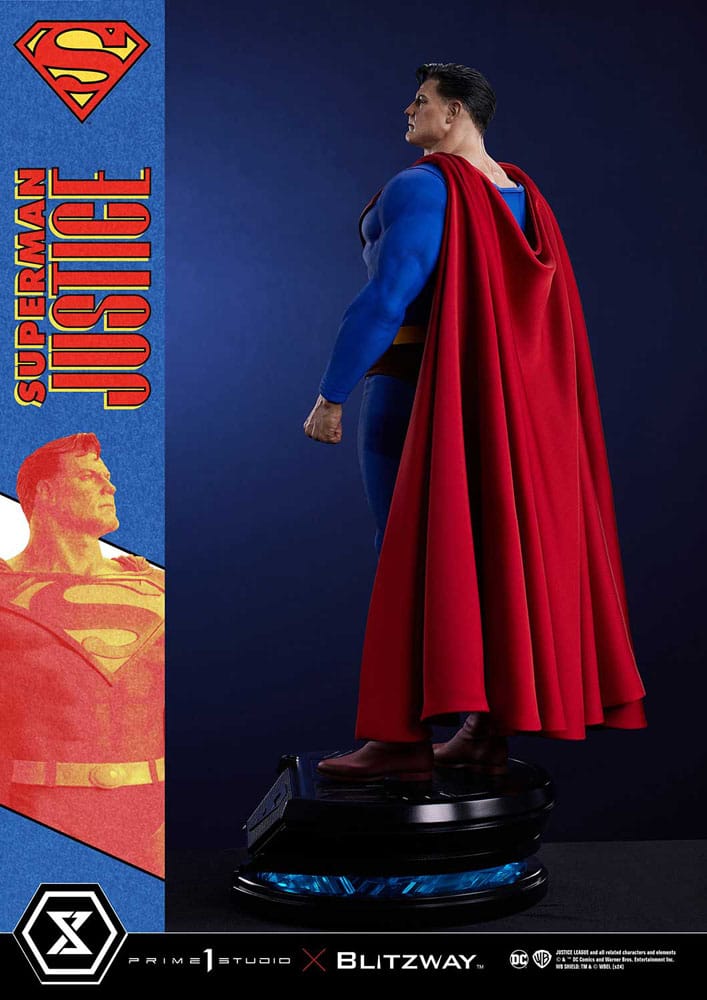 DC COMICS – Statuette 1/4 Premium Masterline Series Superman Justice Comics 57 cm – Image 9
